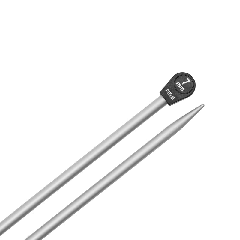 Chargez l'image dans la visionneuse de la galerie, 191470|Prym 14" Single Point Aluminum Knitting Needles, 7mm