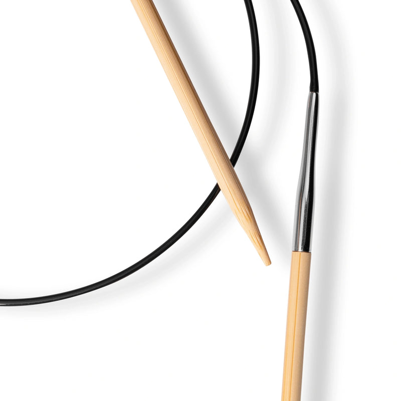 Chargez l'image dans la visionneuse de la galerie, 222506|Prym 32" (80 cm) Circular Bamboo Knitting Needles, US 6 (4 mm)