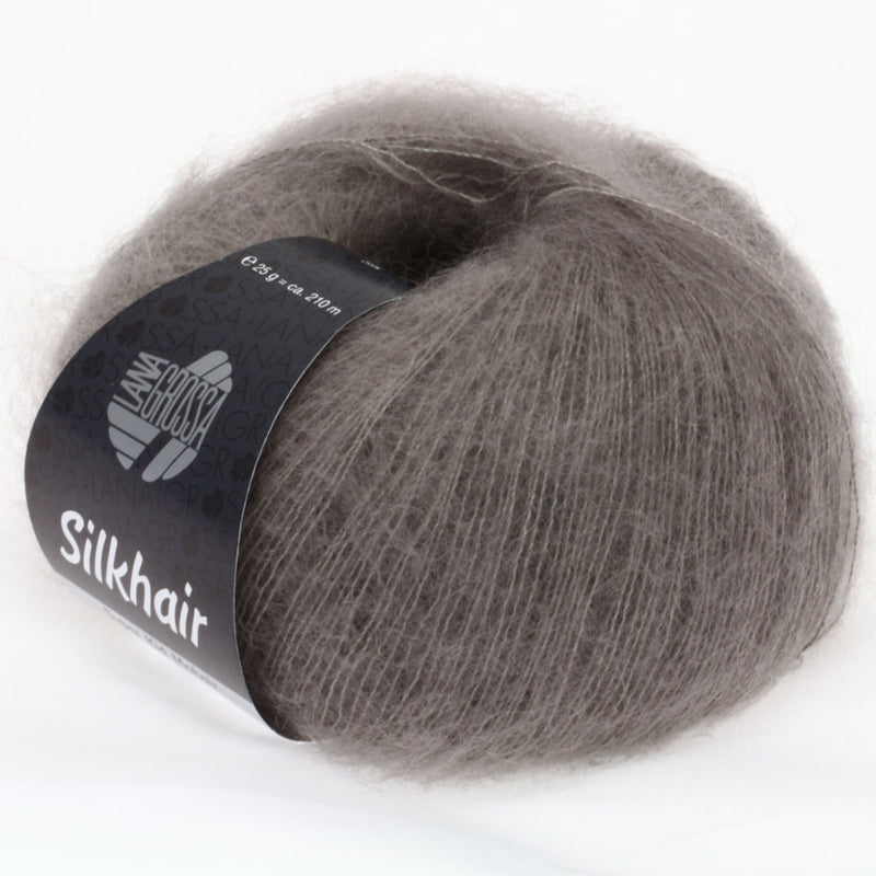 Chargez l'image dans la visionneuse de la galerie, 5710035|Lana Grossa Silkhair Yarn, Taupe