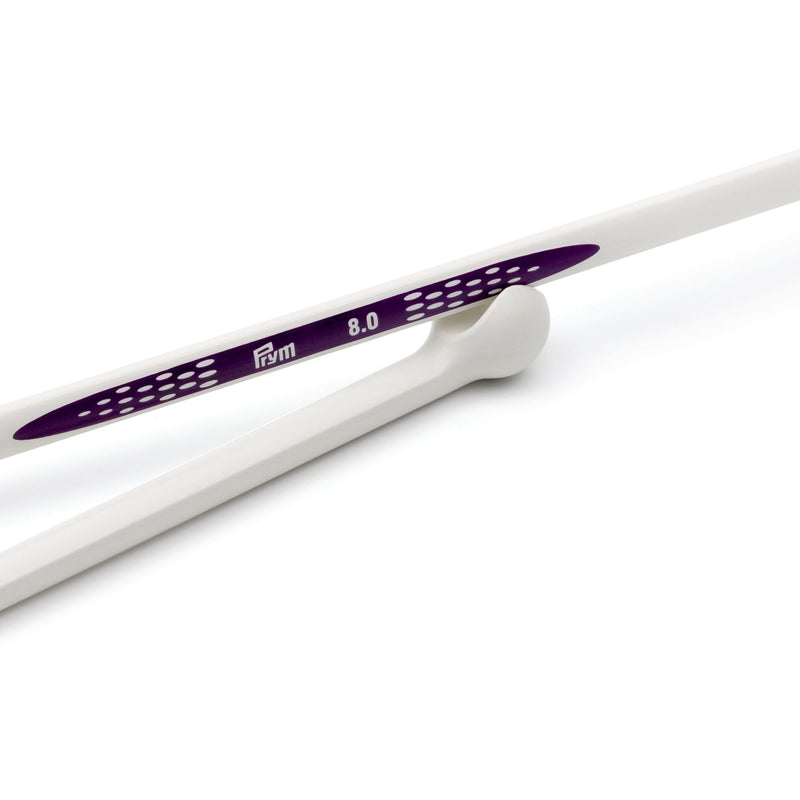 Chargez l'image dans la visionneuse de la galerie, 190311|Prym 12" Ergonomic Single Point Knitting Needles, 8mm