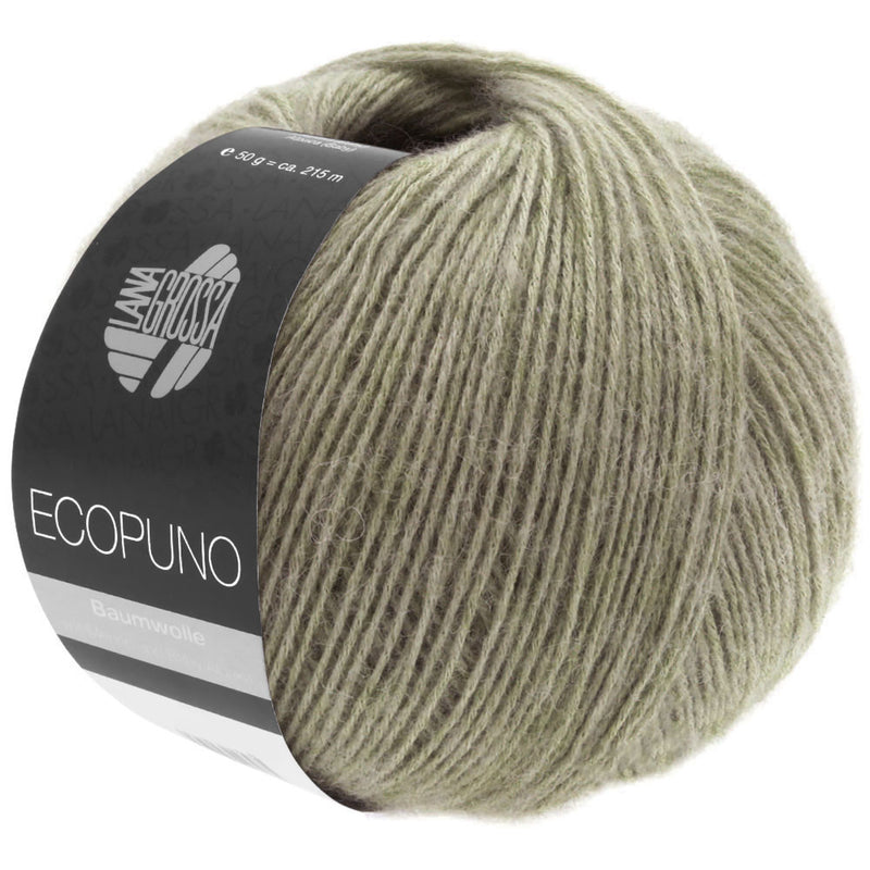 Chargez l'image dans la visionneuse de la galerie, 13310027|Lana Grossa Ecopuno Yarn, Khaki