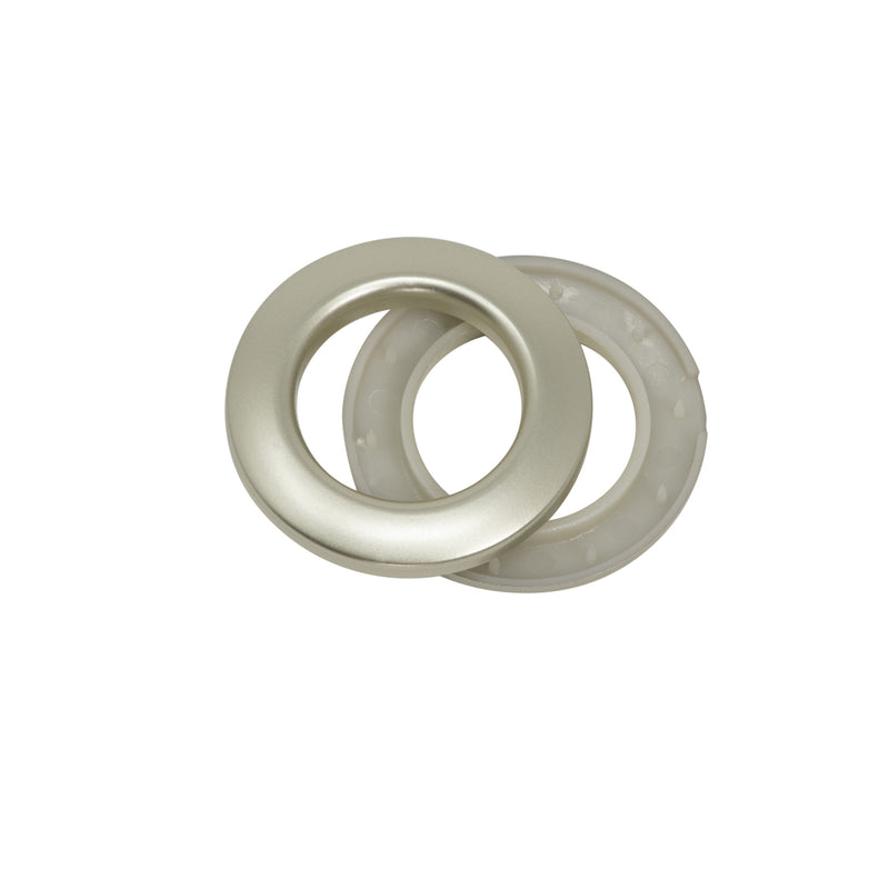 Chargez l'image dans la visionneuse de la galerie, 44375|Dritz 1" Plastic Curtain Grommets, Champagne, 8 Sets