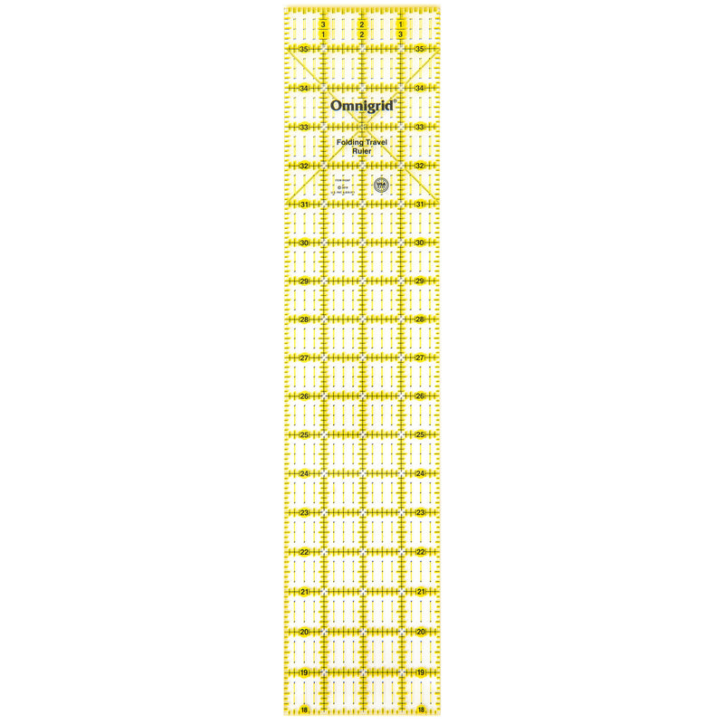 Chargez l'image dans la visionneuse de la galerie, R436F|Omnigrid RECTANGLE FOLDING RULER