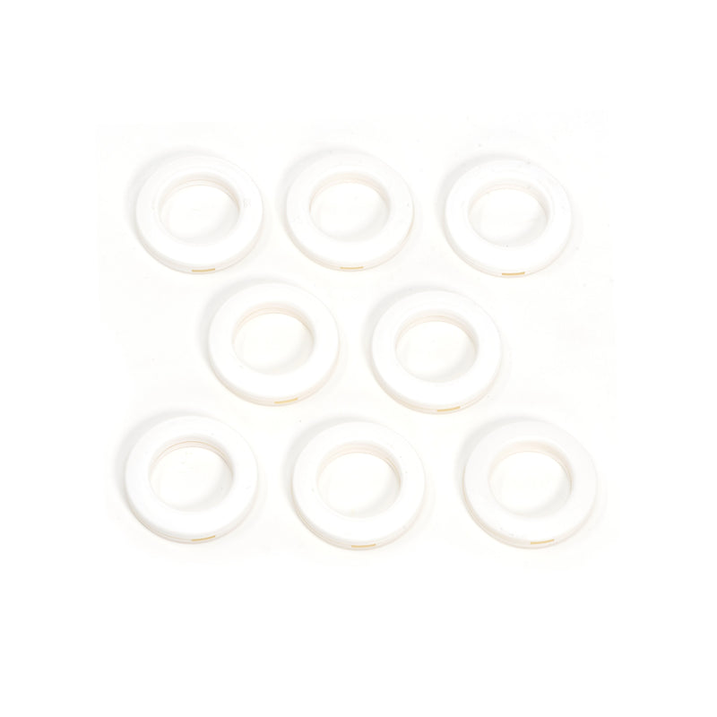 Chargez l'image dans la visionneuse de la galerie, 44371|Dritz 1" Plastic Curtain Grommets, White, 8 Sets