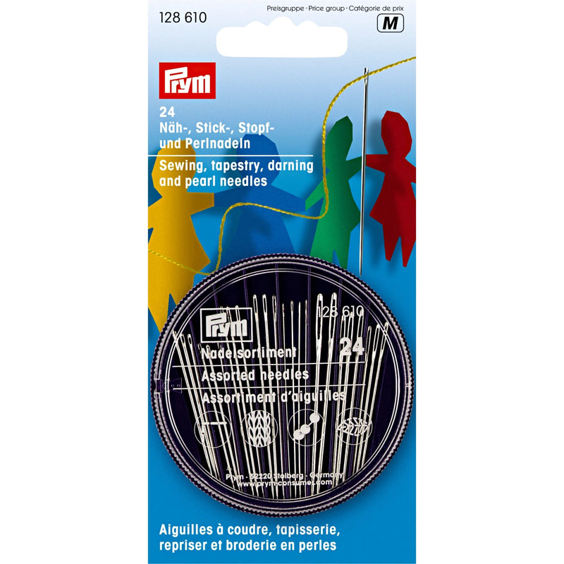 Chargez l'image dans la visionneuse de la galerie, 128610|Prym Tapestry/Darning Hand Needles, Assorted, 24 pc
