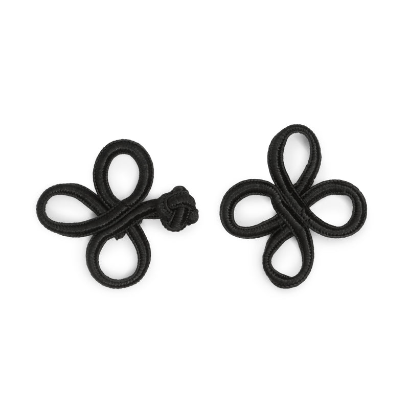 Chargez l'image dans la visionneuse de la galerie, 496|Dritz 3" Frog Closure Set, Black