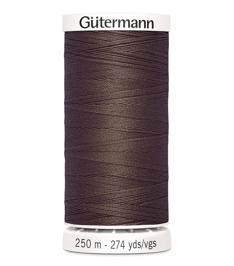 Chargez l'image dans la visionneuse de la galerie, 729914-575|Gutermann Sew-All Thread, Saddle Brown, 274 YD (250 M)