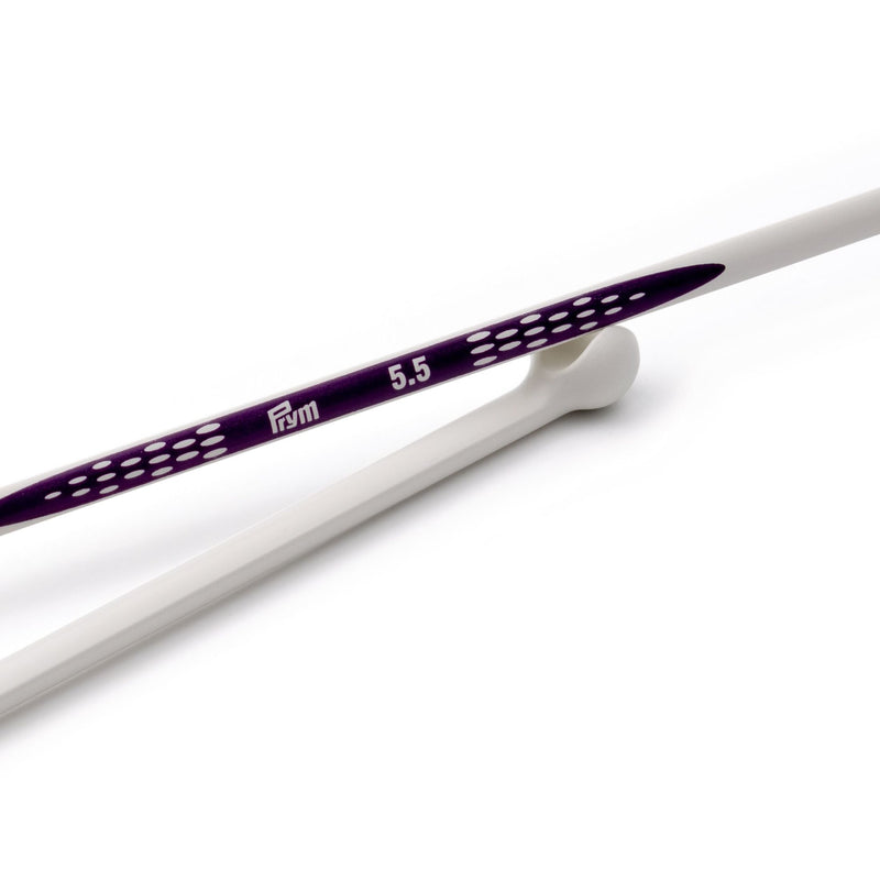Chargez l'image dans la visionneuse de la galerie, 190307|Prym 12" Ergonomic Single Point Knitting Needles, 5.5mm