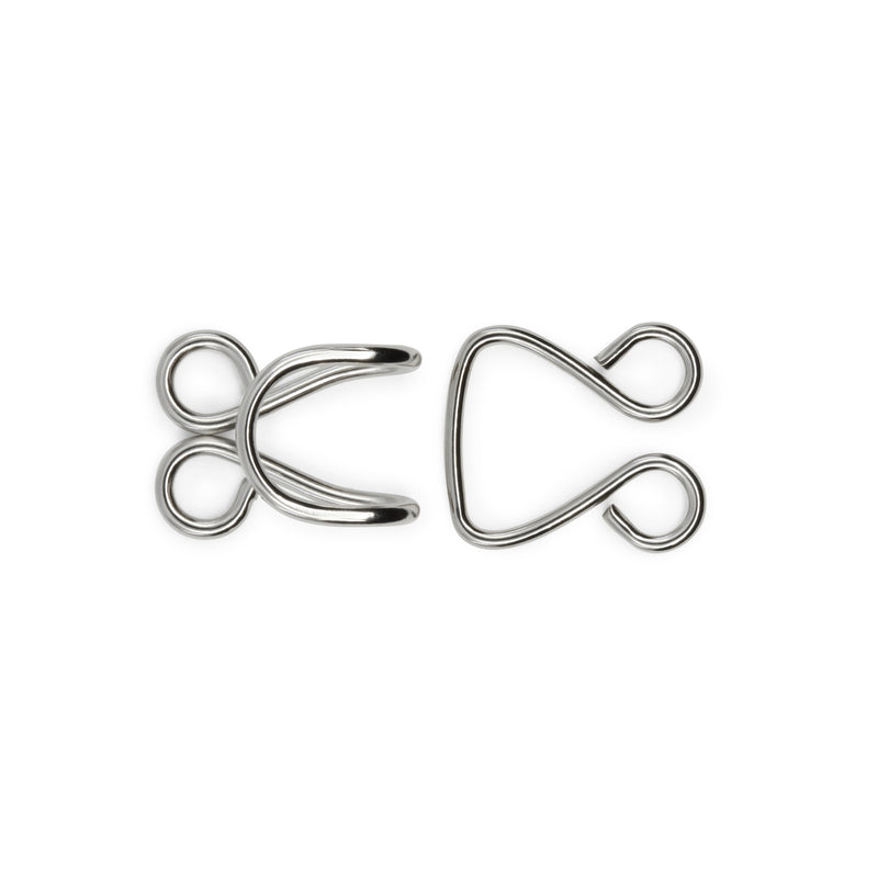 Chargez l'image dans la visionneuse de la galerie, 98-65|Dritz Extra-Large Hooks & Eyes, 3 Sets, Nickel