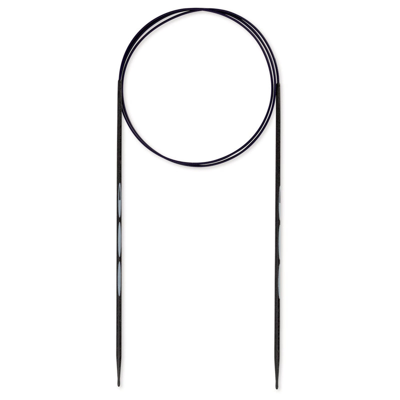Chargez l'image dans la visionneuse de la galerie, 215301|Prym 32" Ergonomic Circular Knitting Needle, Carbon, 2.5mm