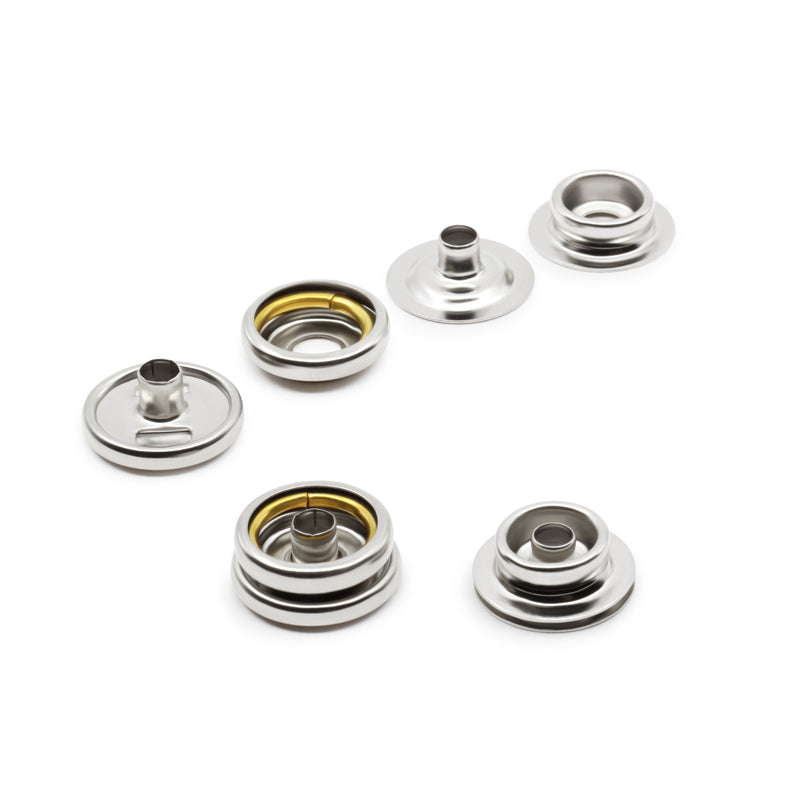 Chargez l'image dans la visionneuse de la galerie, BK112|Dritz 5∕8" Heavy Duty Snaps & Tools, 60 Sets, Nickel