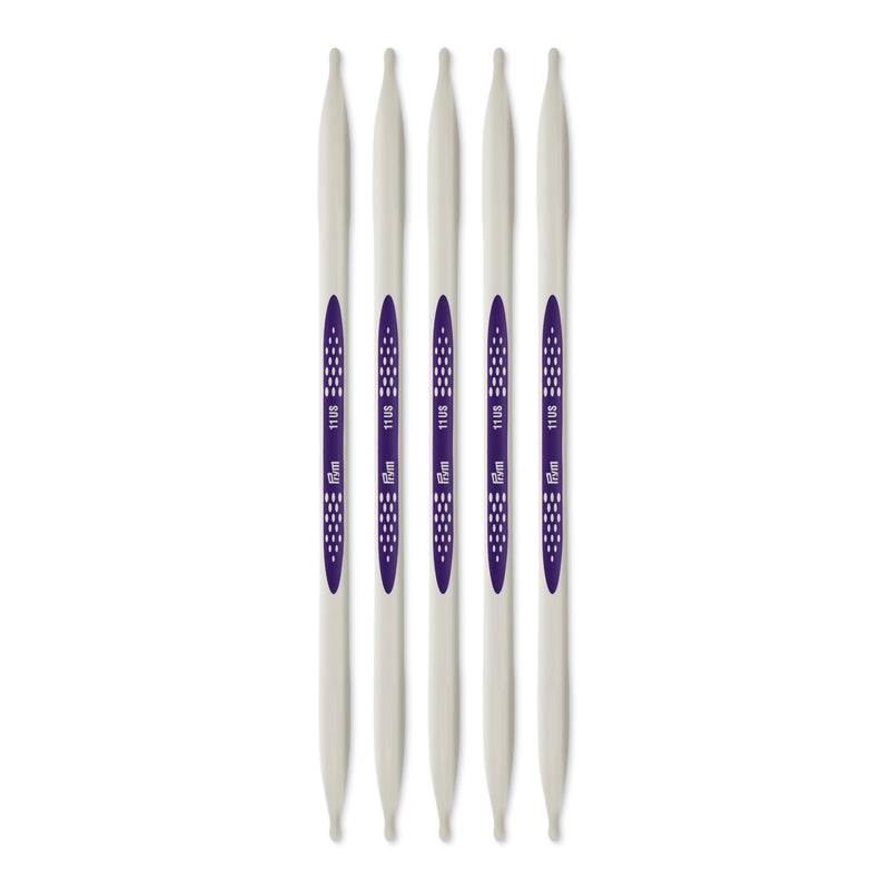 Chargez l'image dans la visionneuse de la galerie, 57058|Prym 8" Ergonomic Double Point Knitting Needles, US 11 (8mm)