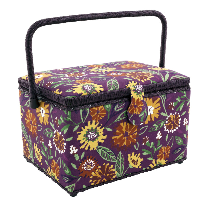 Chargez l'image dans la visionneuse de la galerie, Z10051-47004|Dritz Rectangular Sewing Basket, Large