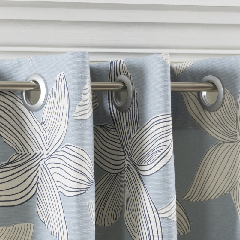 Chargez l'image dans la visionneuse de la galerie, 44373|Dritz 1" Plastic Curtain Grommets, Brushed Silver, 8 Sets