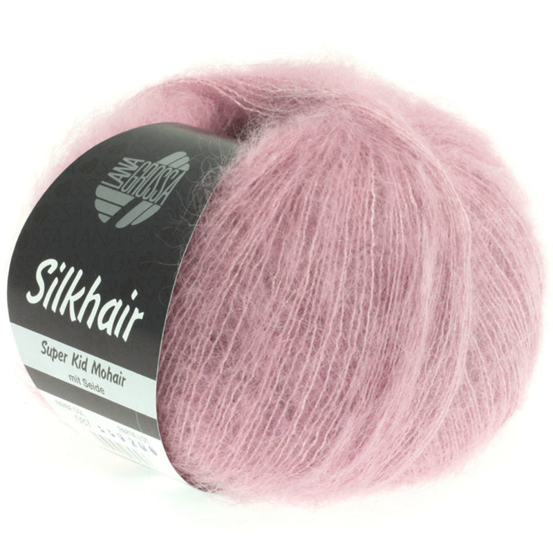 Chargez l'image dans la visionneuse de la galerie, 5710087|Lana Grossa Silkhair Yarn, Subtle Purple