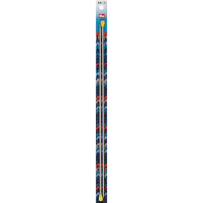 Chargez l'image dans la visionneuse de la galerie, 191475|Prym 16" Single Point Aluminum Knitting Needles, 3.5mm