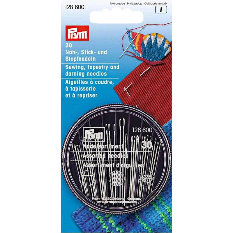 Chargez l'image dans la visionneuse de la galerie, 128600|Prym Tapestry/Darning Hand Needles, Assorted, 30 pc