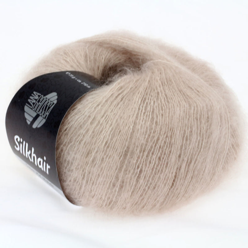 Chargez l'image dans la visionneuse de la galerie, 5710018|Lana Grossa Silkhair Yarn, Light Beige