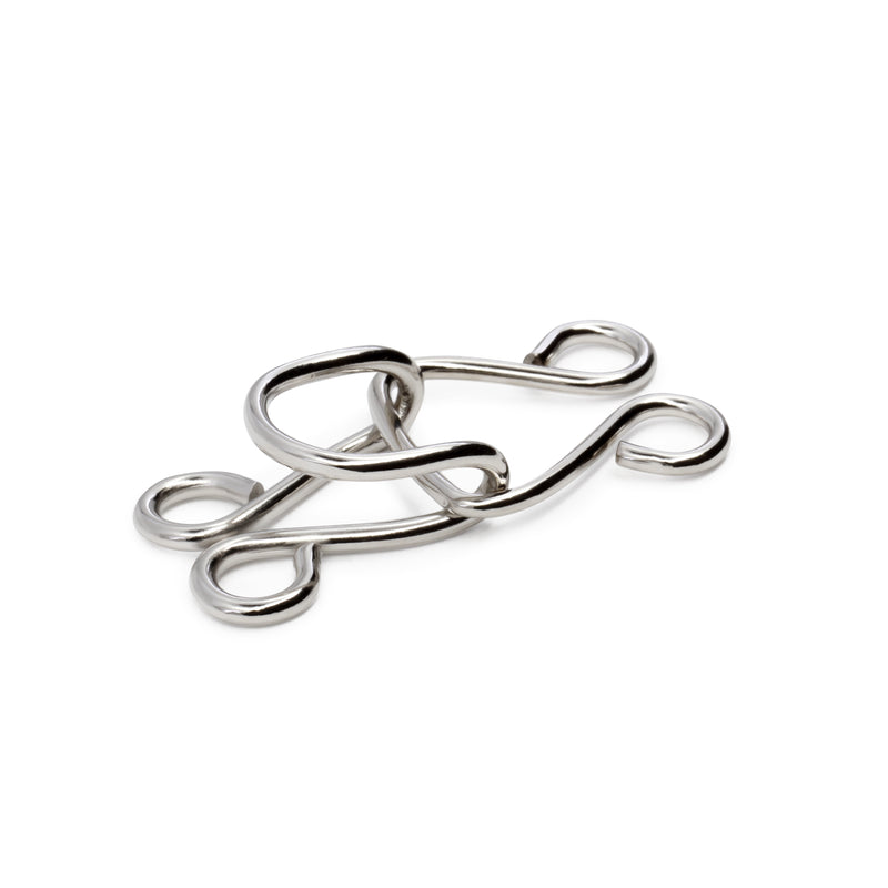 Chargez l'image dans la visionneuse de la galerie, 98-65|Dritz Extra-Large Hooks & Eyes, 3 Sets, Nickel