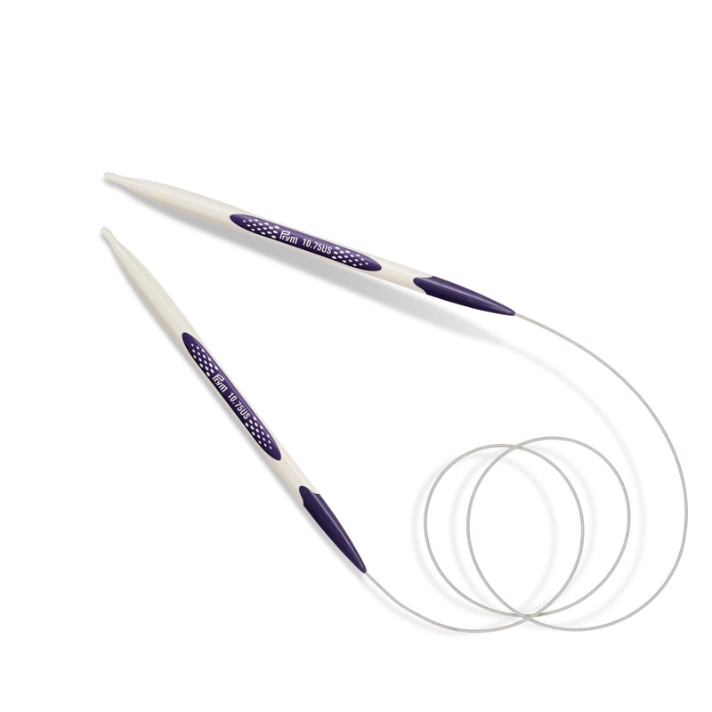 Chargez l'image dans la visionneuse de la galerie, 57088|Prym 32" Ergonomic Circular Knitting Needles, US 10.75 (7mm)