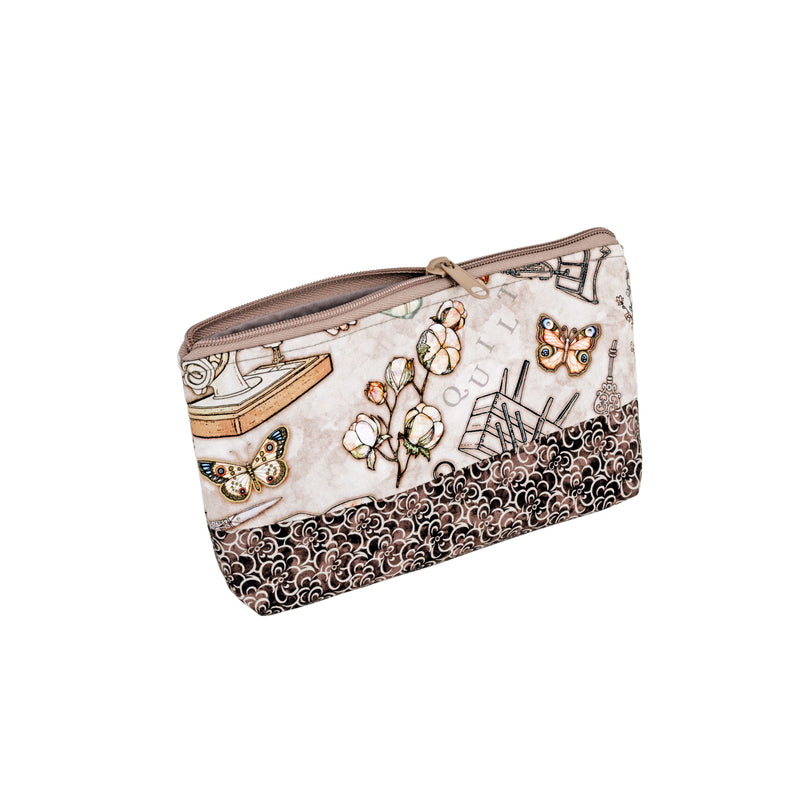 Chargez l'image dans la visionneuse de la galerie, Z10455|Dritz Rectangular Sewing Basket with Zippered Case, Large