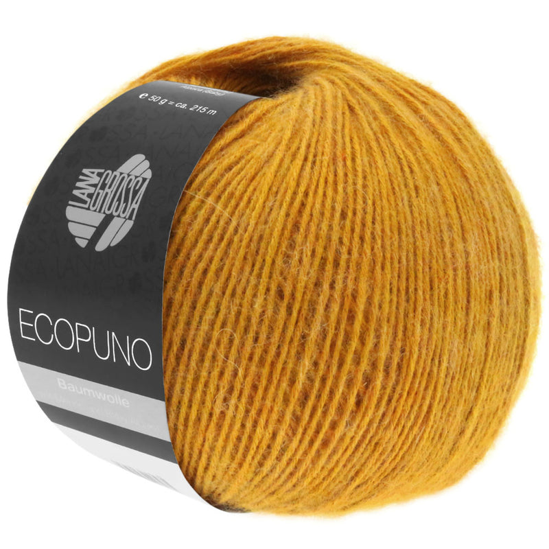 Chargez l'image dans la visionneuse de la galerie, 13310033|Lana Grossa Ecopuno Yarn, Yellow-Orange