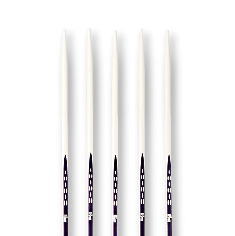 Chargez l'image dans la visionneuse de la galerie, 57052|Prym 8" Ergonomic Double Point Knitting Needles, US 4 (3.5mm)