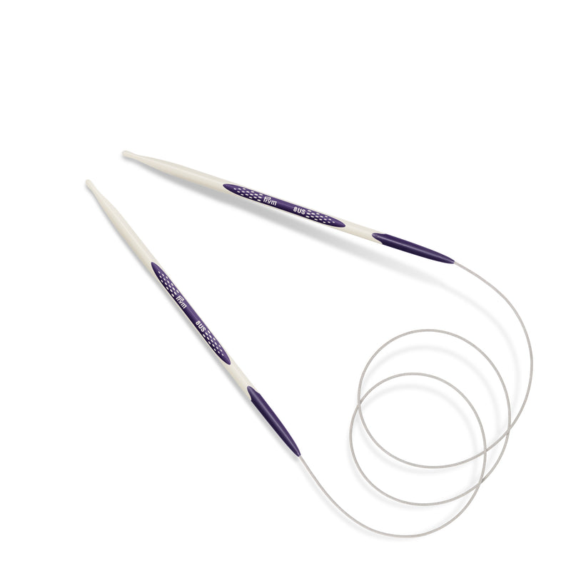 Chargez l'image dans la visionneuse de la galerie, 57086|Prym 32" Ergonomic Circular Knitting Needles, US 8 (5mm)
