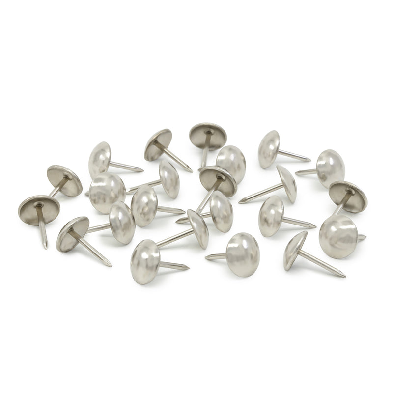 Chargez l'image dans la visionneuse de la galerie, 9014|Dritz 7/16" Smooth Decorative Nails, Nickel, 24 pc