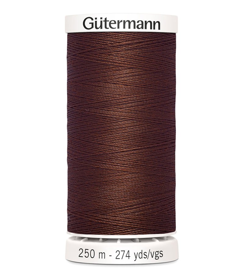 Chargez l'image dans la visionneuse de la galerie, 729914-578|Gutermann Sew-All Thread, Chocolate, 274 YD (250 M)
