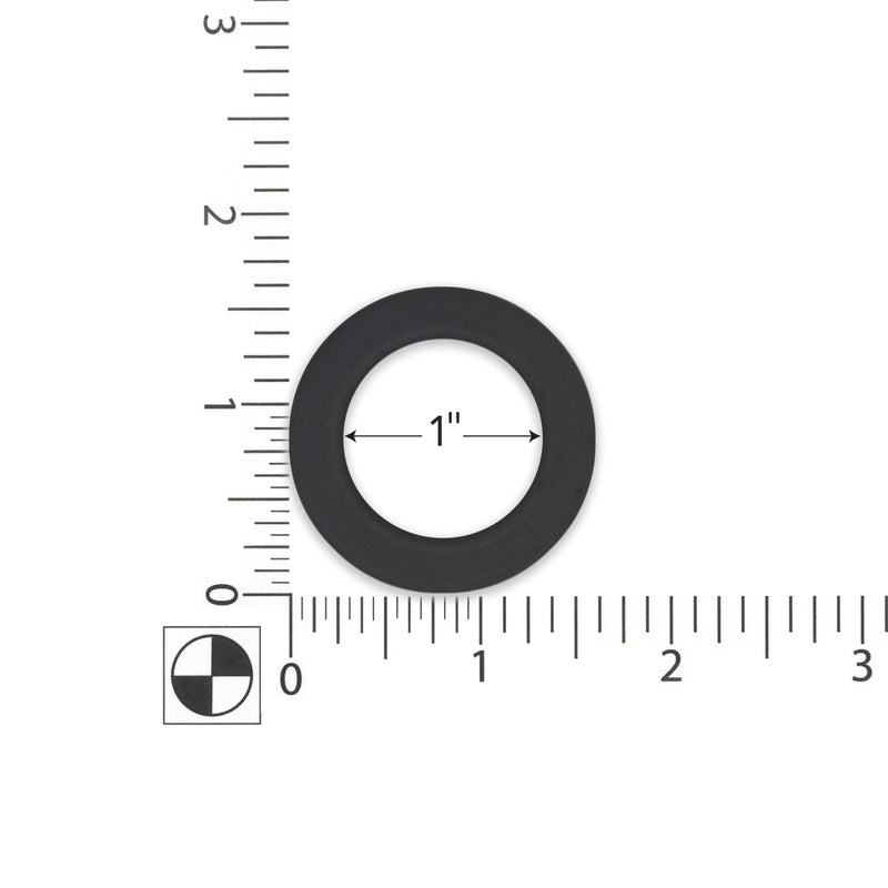Chargez l'image dans la visionneuse de la galerie, 44372|Dritz 1" Plastic Curtain Grommets, Black, 8 Sets
