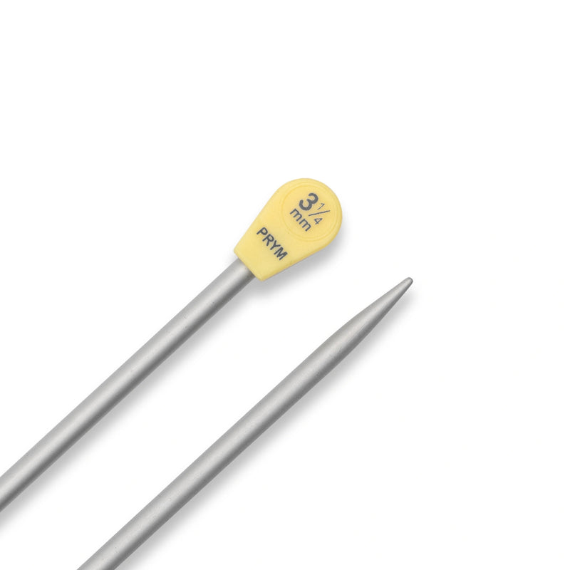 Chargez l'image dans la visionneuse de la galerie, 191459|Prym 14" Single Point Aluminum Knitting Needles, 3.25mm