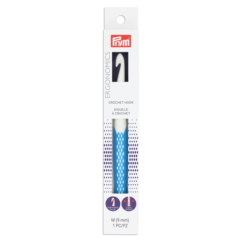 Chargez l'image dans la visionneuse de la galerie, 57207|Prym Ergonomic Crochet Hook, US M (9mm)