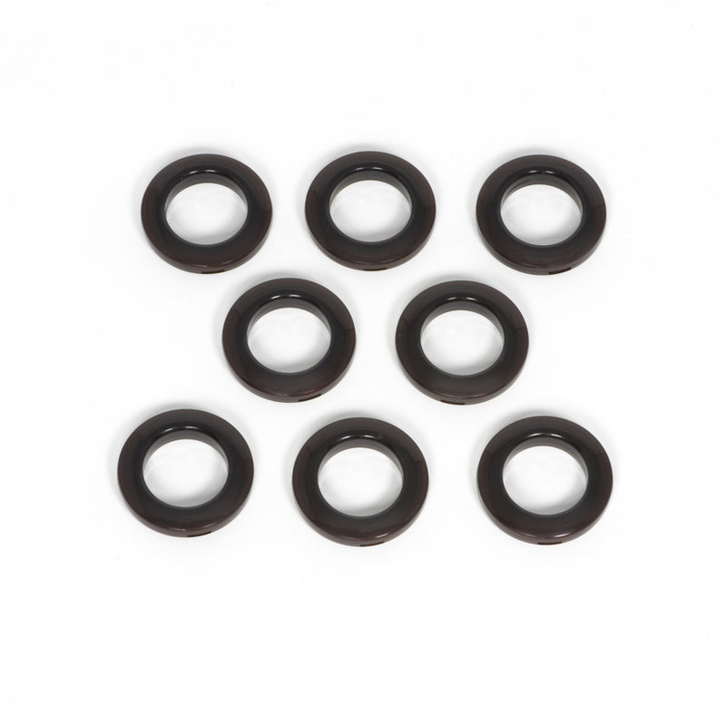 Chargez l'image dans la visionneuse de la galerie, 44376|Dritz 1" Plastic Curtain Grommets, Bronze, 8 Sets