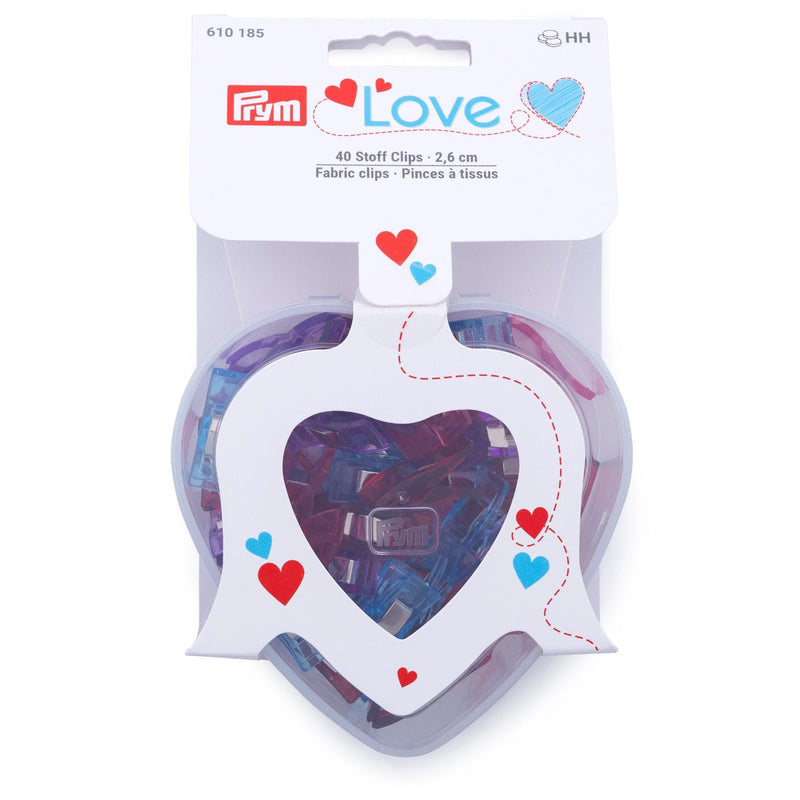 Cargue la imagen en el visor de la galería, 610185|Prym Small Fabric Clips with Box, 40 pc
