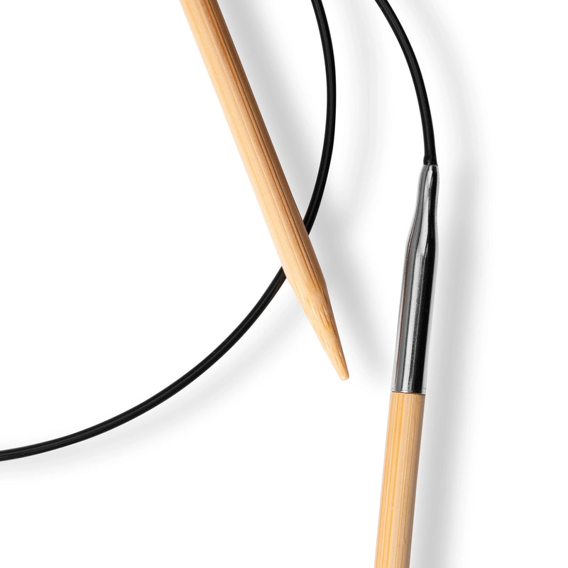 Chargez l'image dans la visionneuse de la galerie, 222508|Prym 32" (80 cm) Circular Bamboo Knitting Needles, US 8 (5 mm)