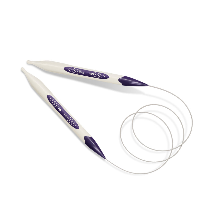 Chargez l'image dans la visionneuse de la galerie, 57092|Prym 32" Ergonomic Circular Knitting Needles, US 17 (12mm)