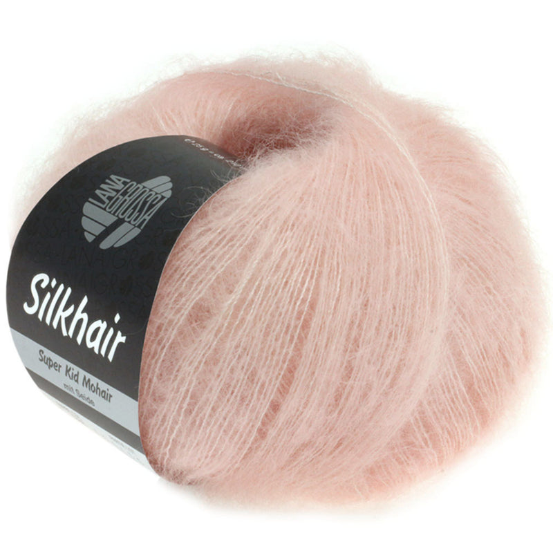Chargez l'image dans la visionneuse de la galerie, 5710086|Lana Grossa Silkhair Yarn, Powder Rose