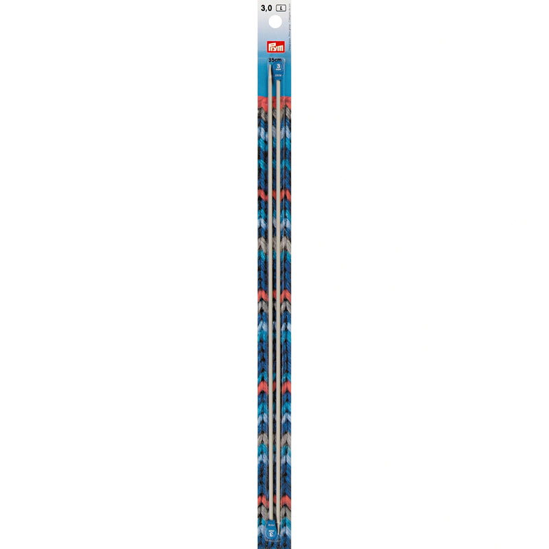 Chargez l'image dans la visionneuse de la galerie, 191463|Prym 14" Single Point Aluminum Knitting Needles, 3mm