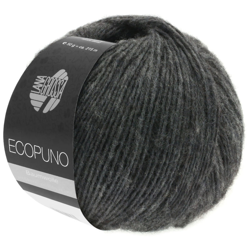 Chargez l'image dans la visionneuse de la galerie, 13310015|Lana Grossa Ecopuno Yarn, Dark Grey