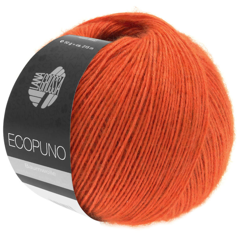 Chargez l'image dans la visionneuse de la galerie, 13310034|Lana Grossa Ecopuno Yarn, Red-Orange
