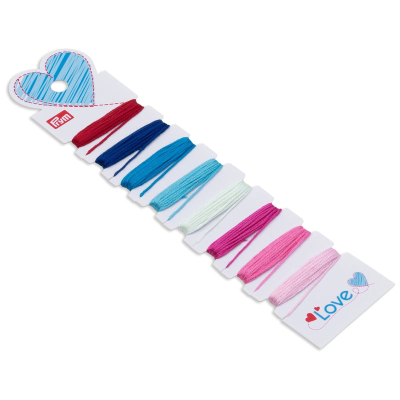 Chargez l'image dans la visionneuse de la galerie, 610642|Prym Embroidery Thread Card, Summer Colors