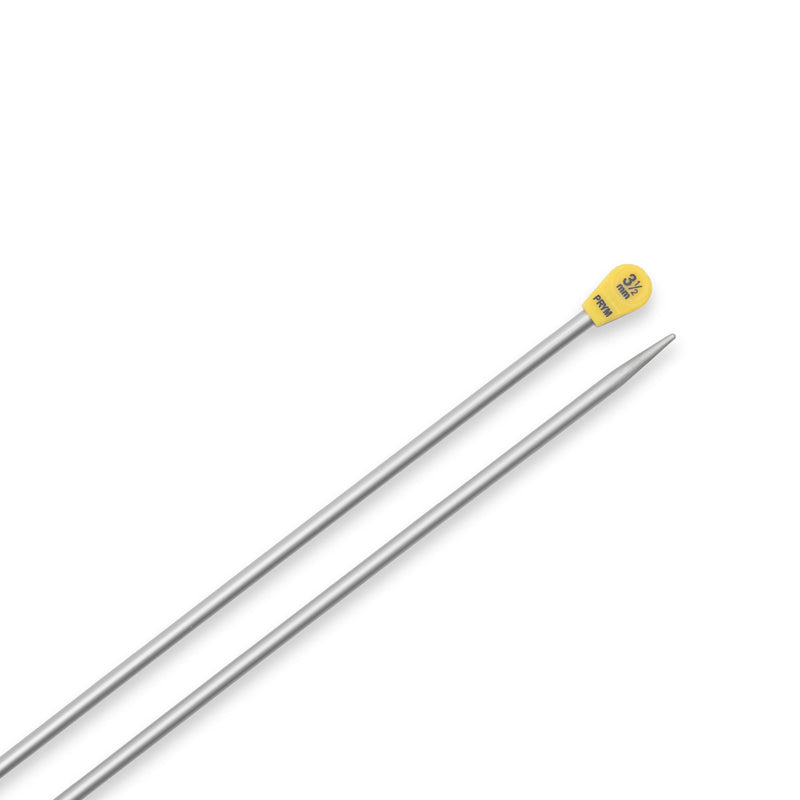 Chargez l'image dans la visionneuse de la galerie, 191475|Prym 16" Single Point Aluminum Knitting Needles, 3.5mm