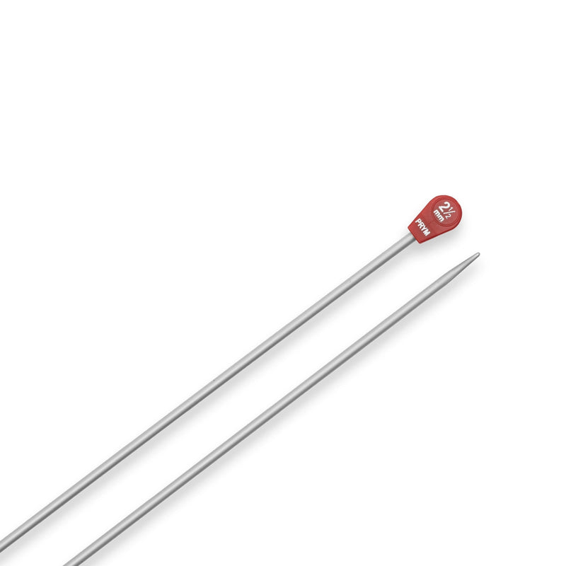 Chargez l'image dans la visionneuse de la galerie, 191473|Prym 16" Single Point Aluminum Knitting Needles, 2.5mm