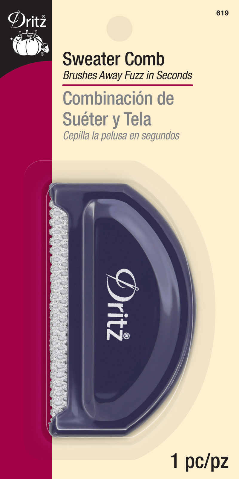 Chargez l'image dans la visionneuse de la galerie, 619|Dritz Sweater and Fabric Comb
