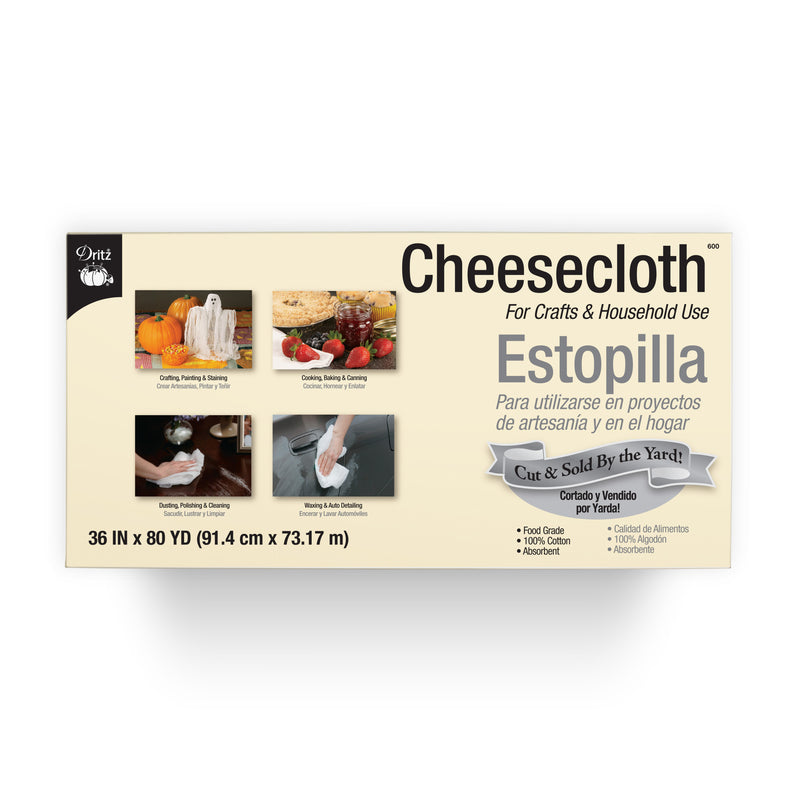 Chargez l'image dans la visionneuse de la galerie, 600|Dritz 36" Cheesecloth, 80 yd
