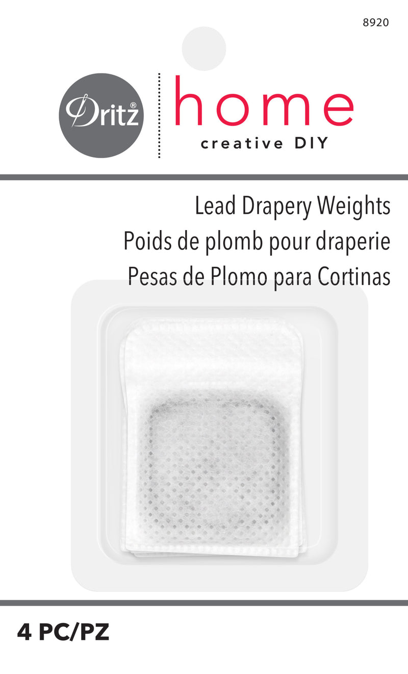 Chargez l'image dans la visionneuse de la galerie, 8920|Dritz Lead Drapery Weights, 4 pc