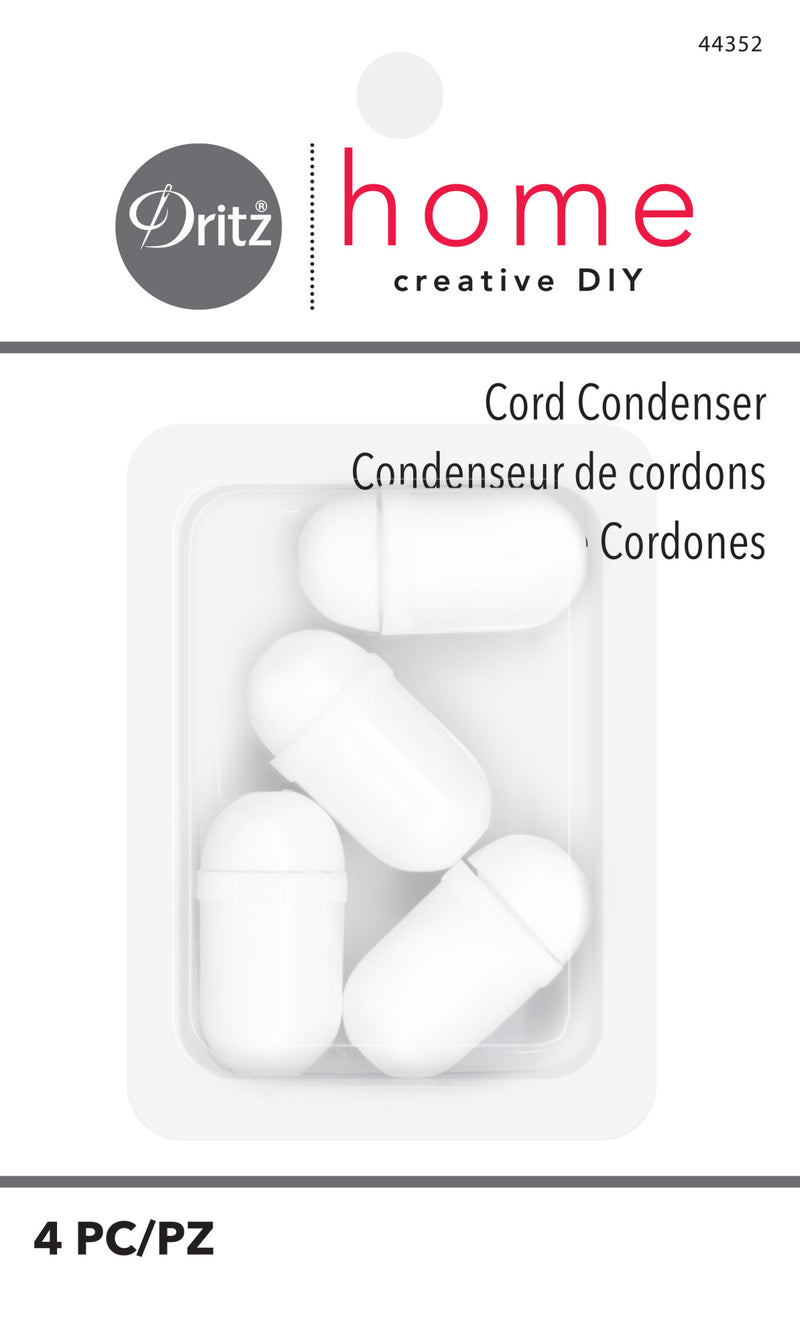 Chargez l'image dans la visionneuse de la galerie, 44352|Dritz Cord Condensers, White, 4 pc