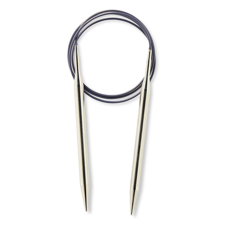 Chargez l'image dans la visionneuse de la galerie, 212216|Prym 40" Circular Brass Knitting Needles, 8mm