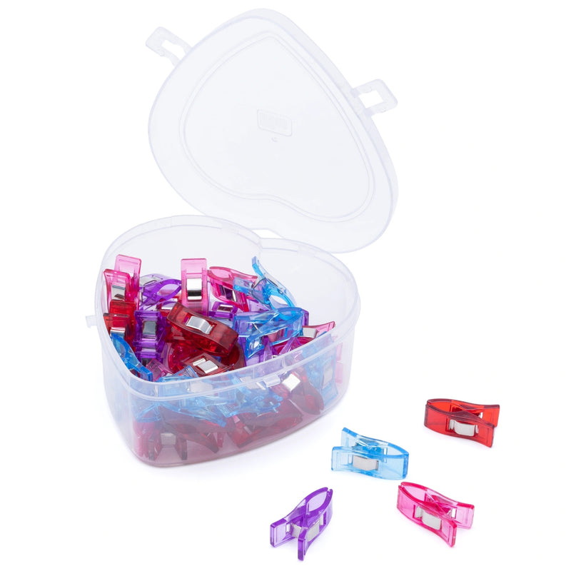 Cargue la imagen en el visor de la galería, 610185|Prym Small Fabric Clips with Box, 40 pc